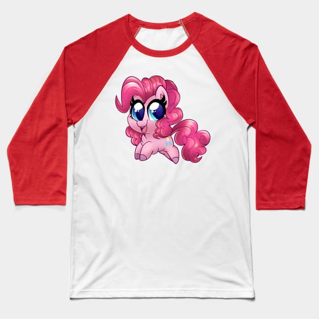 Pinkie Pie Baseball T-Shirt by Baja Gryphon